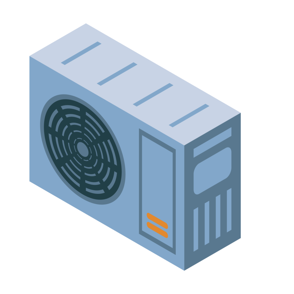 Warmtepomp Cartoon Image